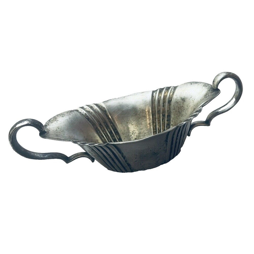 Original Poole Silver Co. E.P.N.S. #7524 Silverplate Serving Dish Bowl VTG